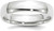 Image of 14K White Gold 5mm Lightweight Comfort Fit Band Ring