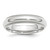 Image of 14K White Gold 5mm Milgrain Comfort Fit Band Ring
