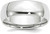 Image of 14K White Gold 7mm Lightweight Comfort Fit Band Ring