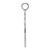 Image of 14k White Gold Celtic Cross Pendant K5047W