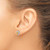 Image of 17mm 14k White Gold Citrine Diamond Stud Earrings XBS469