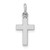 Image of 14K White Gold Cross Charm CH134