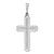Image of 14K White Gold Cross Pendant CH112