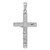 Image of 14k White Gold Crucifix Pendant C4339W