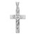 Image of 14K White Gold Crucifix Pendant K6307