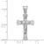 Image of 14K White Gold Crucifix Pendant K6312