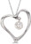 Image of 14K White Gold Diamond Dashing Diamonds Pendant (Chain NOT included) (CM-P8279W)