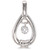 Image of 14K White Gold Diamond Dashing Diamonds Pendant (Chain NOT included) (CM-P8598W)