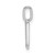 Image of 14K White Gold Diamond Letter U Initial Pendant PM8367U-006-WA