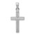 Image of 14K White Gold Hollow Crucifix Pendant