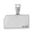 Image of 14K White Gold Kansas State Pendant