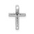 Image of 14k White Gold Lab Grown Diamond SI1/SI2 GHI Cross Pendant PM4962 Image of 14k White Gold Lab Grown Diamond SI1/SI2 GHI Cross Pendant PM4962