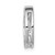 Image of 14K White Gold Lab Grown Diamond SI1/SI2, G H I, Circle Pendant PM4710-025-WLG Image of 14K White Gold Lab Grown Diamond SI1/SI2, G H I, Circle Pendant PM4710-025-WLG