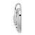 Image of 14K White Gold Lab Grown Diamond SI1/SI2, G H I, Open Heart Pendant