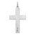 Image of 14K White Gold Laser Designed Cross Pendant XR1006