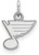 Image of 14K White Gold NHL St. Louis Blues X-Small Pendant by LogoArt