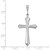 Image of 14K White Gold Passion Cross Pendant CH110