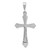 Image of 14K White Gold Passion Cross Pendant CH126