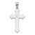 Image of 14K White Gold Passion Cross Pendant XK592