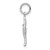 Image of 14K White Gold Polished 3-Dimensional Starfish Pendant Image of 14K White Gold Polished 3-Dimensional Starfish Pendant