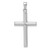 Image of 14K White Gold Polished Cross Pendant D1544W