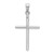 Image of 14K White Gold Polished Cross Pendant D1660W