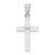 Image of 14K White Gold Polished Cross Pendant XR564W