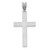 Image of 14K White Gold Polished Cross Pendant XWR14