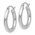 Image of 20mm 14K White Gold Polished Hoop Earrings 95H
