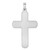 Image of 14K White Gold Polished Latin Cross Pendant XR1563