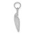 Image of 14K White Gold Scallop Shell Pendant K2968W