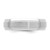 Image of 14K White Gold Standard Comfort Fit Fancy Band Ring WB103S