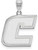 Image of 14K White Gold The University of Tennessee at Chattanooga LogoArt Pendant 4W002