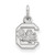 14K White Gold University of South Carolina X-Small Pendant by LogoArt 4W001USO