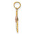 Image of 14k Yellow & Rose Gold #1 Mom Script w/ Flower Pendant