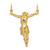 Image of 14K Yellow & Rose Gold Corpus Christi Pendant C3710