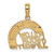 Image of 14k Yellow & Rose Gold with Rhodium Follow Your Dreams Rainbow Pendant