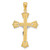 Image of 14K Yellow & White Gold Crucifix Pendant C4519