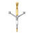Image of 14K Yellow & White Gold Passion Crucifix Pendant