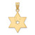 Image of 14K Yellow & White Gold Star Of David Cutout Pendant