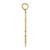 Image of 14K Yellow Gold #1 Dad Pendant K4730