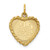Image of 14K Yellow Gold #1 Granddaughter Disc Charm