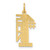 Image of 14K Yellow Gold #1 Son Charm