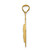 Image of 14K Yellow Gold & Rhodium & Shiny-Cut Lady Of Guadalupe Oval Pendant K5638