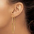 Image of 58mm 14K Yellow Gold 1.25mm Endless Hoop Earrings XY1214