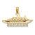 Image of 14K Yellow Gold 2-D Bahamas Cruise Ship Pendant