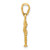 Image of 14K Yellow Gold 3-D Cactus Pendant