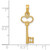 Image of 14K Yellow Gold 3-D Key Pendant