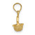 Image of 14K Yellow Gold 3-D Mini Basket Pendant