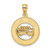 Image of 14K Yellow Gold 3-D San Francisco Disc w/ Cable Car Pendant